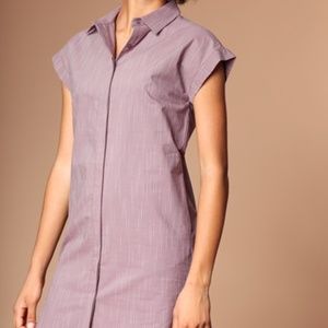CUFF SLEEVE SHIRT DRESS  [TD110246]